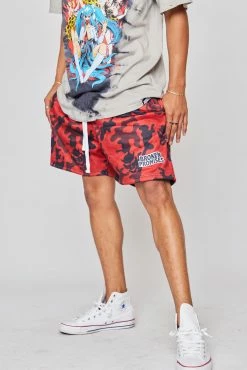 BROKEN PROMISES Demon Camo Shorts Bottoms