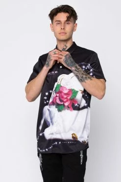 BROKEN PROMISES Shirts Porcelain Button Up Shirt 13 BROKEN PROMISES Shirts Porcelain Button Up Shirt