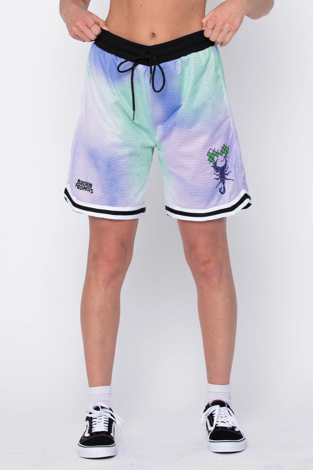 BROKEN PROMISES Unsaid Tie Dye Shorts 3 BROKEN PROMISES Unsaid Tie Dye Shorts