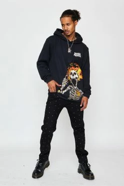 CASH Pyromaniac Hoodie Black 10 CASH Pyromaniac Hoodie Black