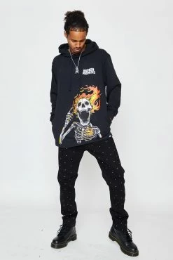 CASH Pyromaniac Hoodie Black 12 CASH Pyromaniac Hoodie Black