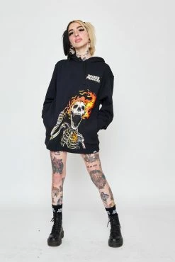 CASH Pyromaniac Hoodie Black 11 CASH Pyromaniac Hoodie Black