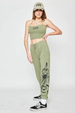 BROKEN PROMISES Bottoms Fangs Sweatpant