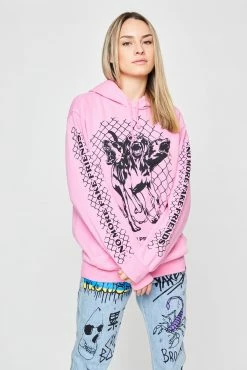 CASH Hoodies Rabid Hoodie Pink