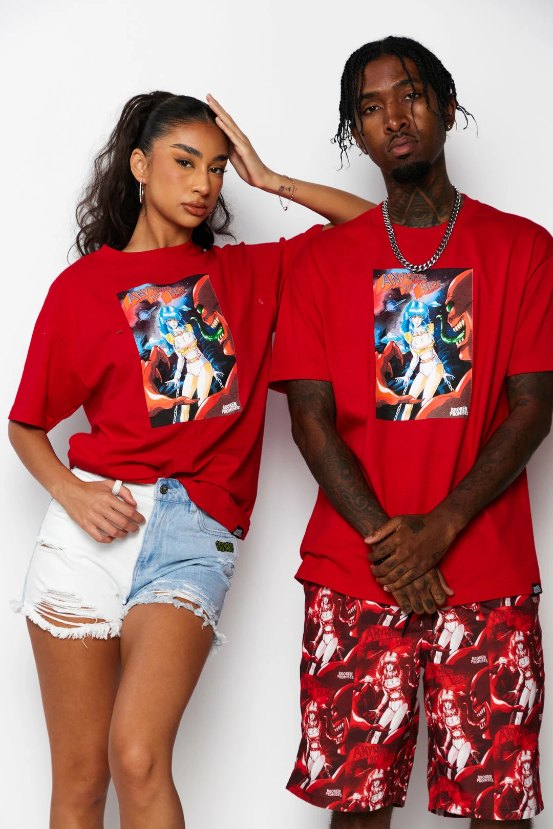 CASH Shirts Anywhere But Here Tee Red 6 CASH Shirts Anywhere But Here Tee Red