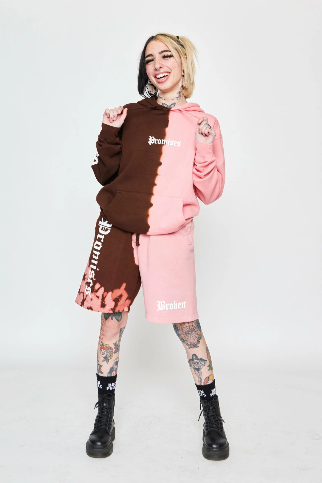 CASH Sundae Split Dye Shorts 8 CASH Sundae Split Dye Shorts