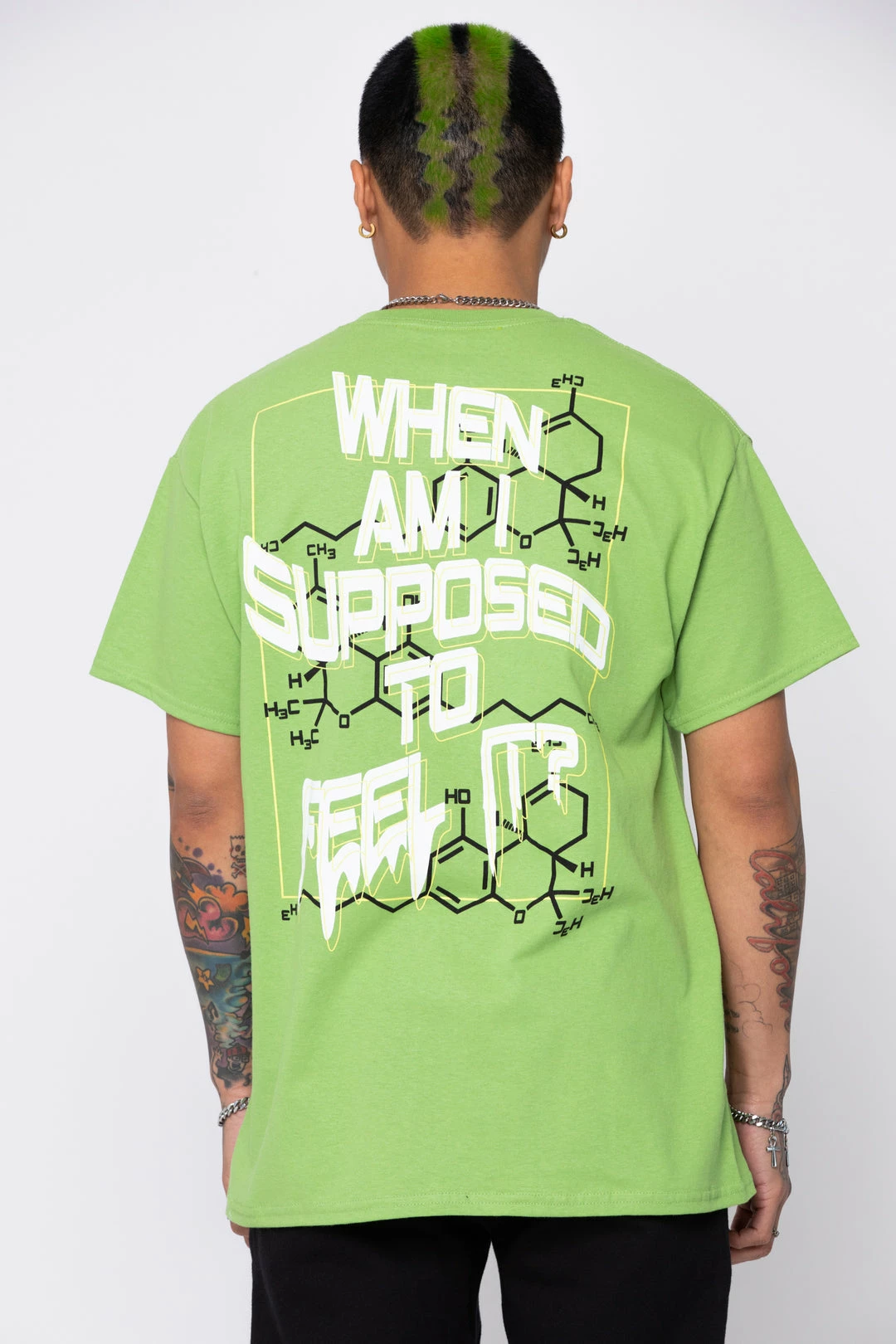 BROKEN PROMISES Shirts Feel It Tee Green 10 BROKEN PROMISES Shirts Feel It Tee Green