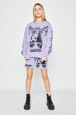 BROKEN PROMISES Hoodies OK To Cry Sweatshirt