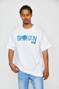 BROKEN PROMISES Shirts Junji Ito Magic Power S/S White
