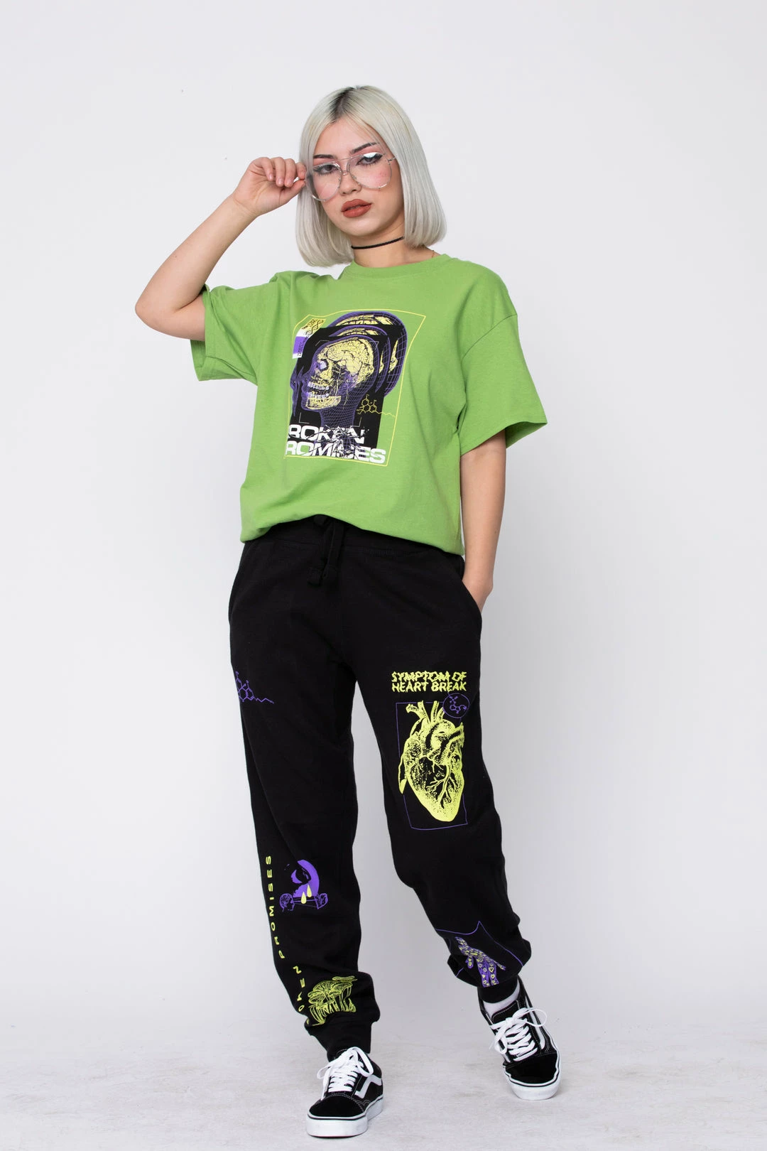 BROKEN PROMISES Shirts Feel It Tee Green 11 BROKEN PROMISES Shirts Feel It Tee Green