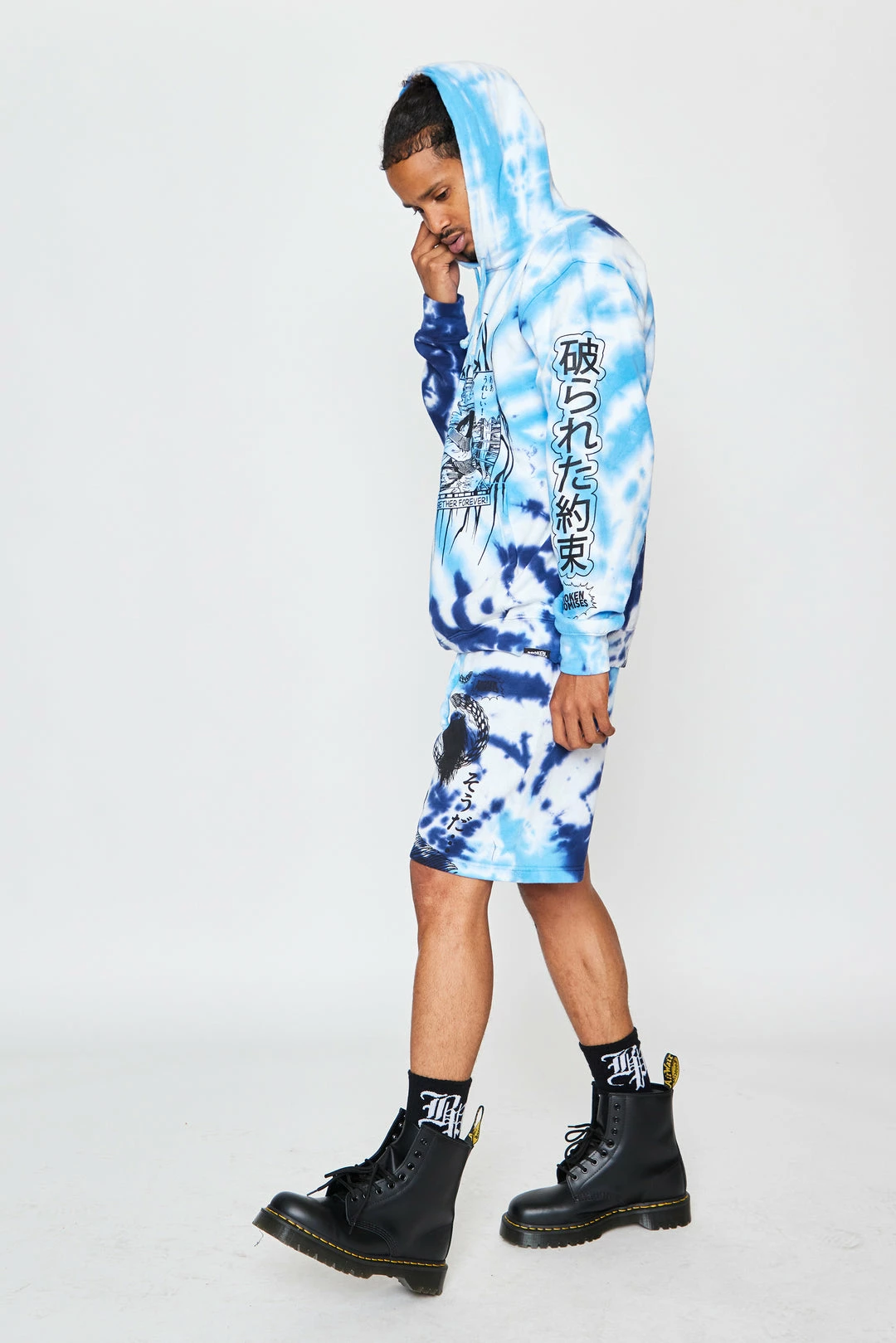 BROKEN PROMISES Junji Ito Twisted Souls Tie Dye Hoodie White Tie Dye Hoodies 27 BROKEN PROMISES Junji Ito Twisted Souls Tie Dye Hoodie White Tie Dye Hoodies