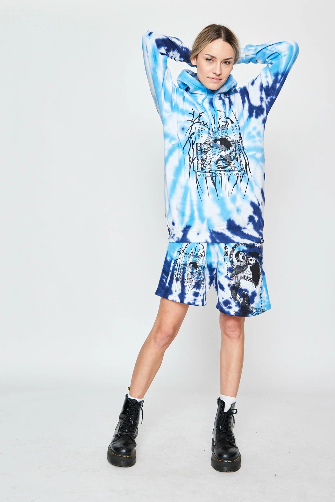 BROKEN PROMISES Junji Ito Twisted Souls Tie Dye Hoodie White Tie Dye Hoodies 16 BROKEN PROMISES Junji Ito Twisted Souls Tie Dye Hoodie White Tie Dye Hoodies