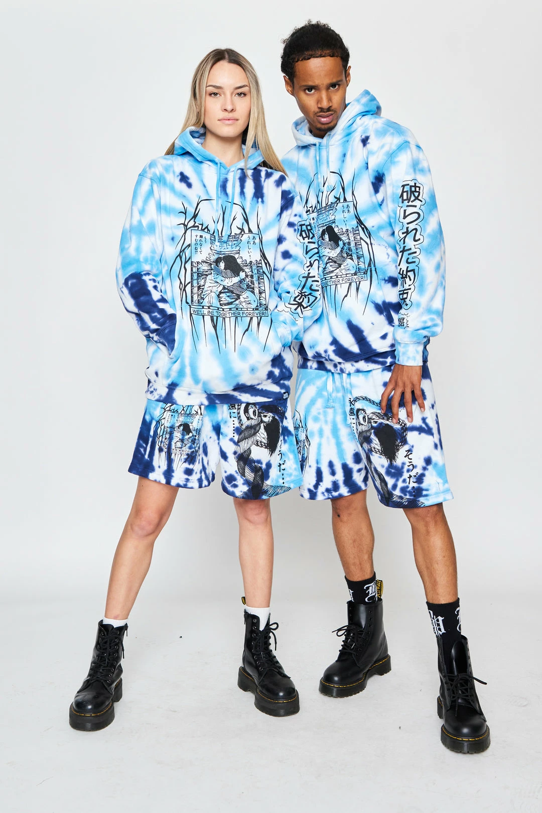 BROKEN PROMISES Junji Ito Twisted Souls Tie Dye Hoodie White Tie Dye Hoodies 19 BROKEN PROMISES Junji Ito Twisted Souls Tie Dye Hoodie White Tie Dye Hoodies