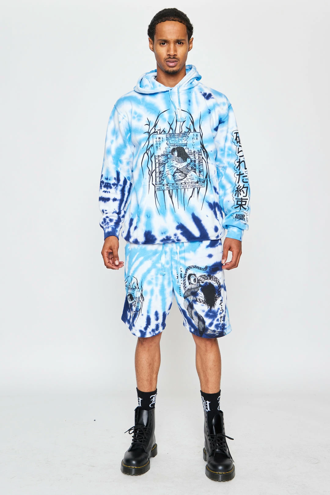 BROKEN PROMISES Junji Ito Twisted Souls Tie Dye Hoodie White Tie Dye Hoodies 8 BROKEN PROMISES Junji Ito Twisted Souls Tie Dye Hoodie White Tie Dye Hoodies