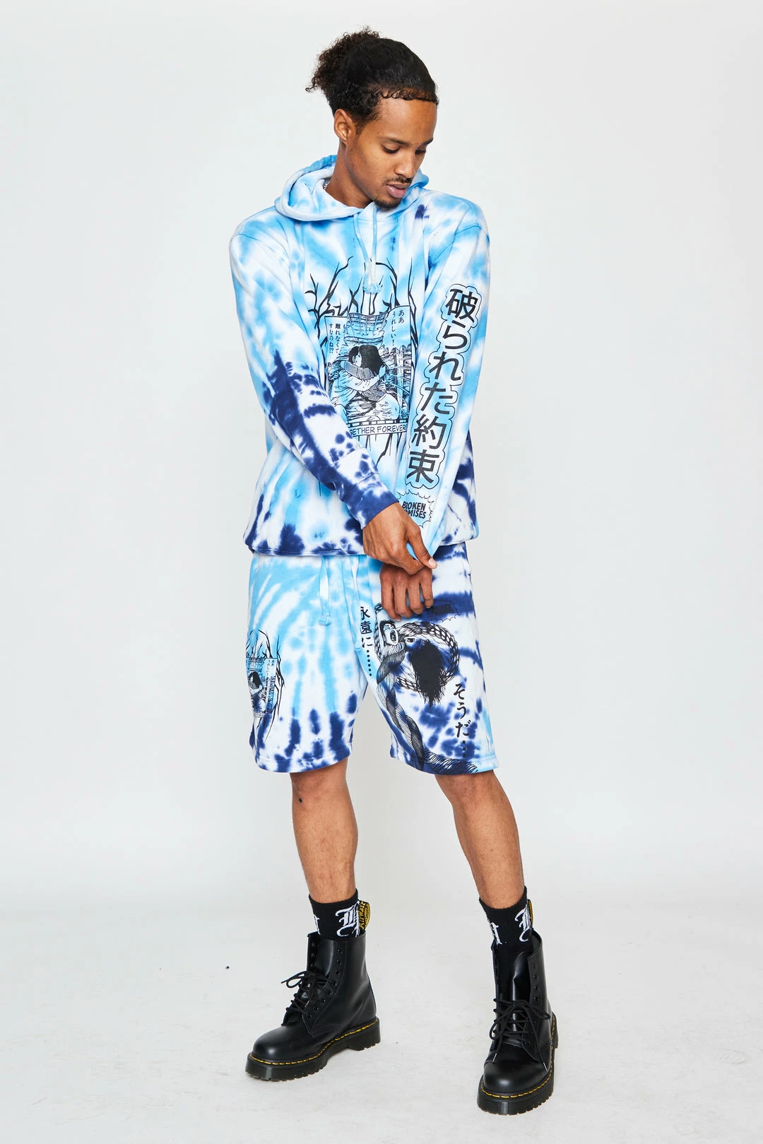 BROKEN PROMISES Junji Ito Twisted Souls Tie Dye Hoodie White Tie Dye Hoodies 10 BROKEN PROMISES Junji Ito Twisted Souls Tie Dye Hoodie White Tie Dye Hoodies