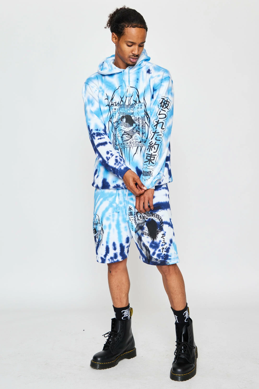 BROKEN PROMISES Junji Ito Twisted Souls Tie Dye Hoodie White Tie Dye Hoodies 4 BROKEN PROMISES Junji Ito Twisted Souls Tie Dye Hoodie White Tie Dye Hoodies