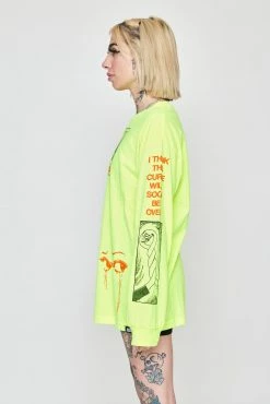 CASH Junji Ito The Curse L/S Neon