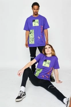 BROKEN PROMISES Junji Ito The Curse Tee Purple Shirts 22 BROKEN PROMISES Junji Ito The Curse Tee Purple Shirts