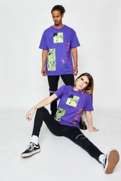 BROKEN PROMISES Junji Ito The Curse Tee Purple Shirts 23 BROKEN PROMISES Junji Ito The Curse Tee Purple Shirts