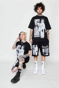 CASH Junji Ito Jack-in-the-Box Tee Black