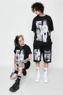 CASH Junji Ito Jack-in-the-Box Tee Black
