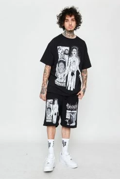 CASH Junji Ito Jack-in-the-Box Tee Black