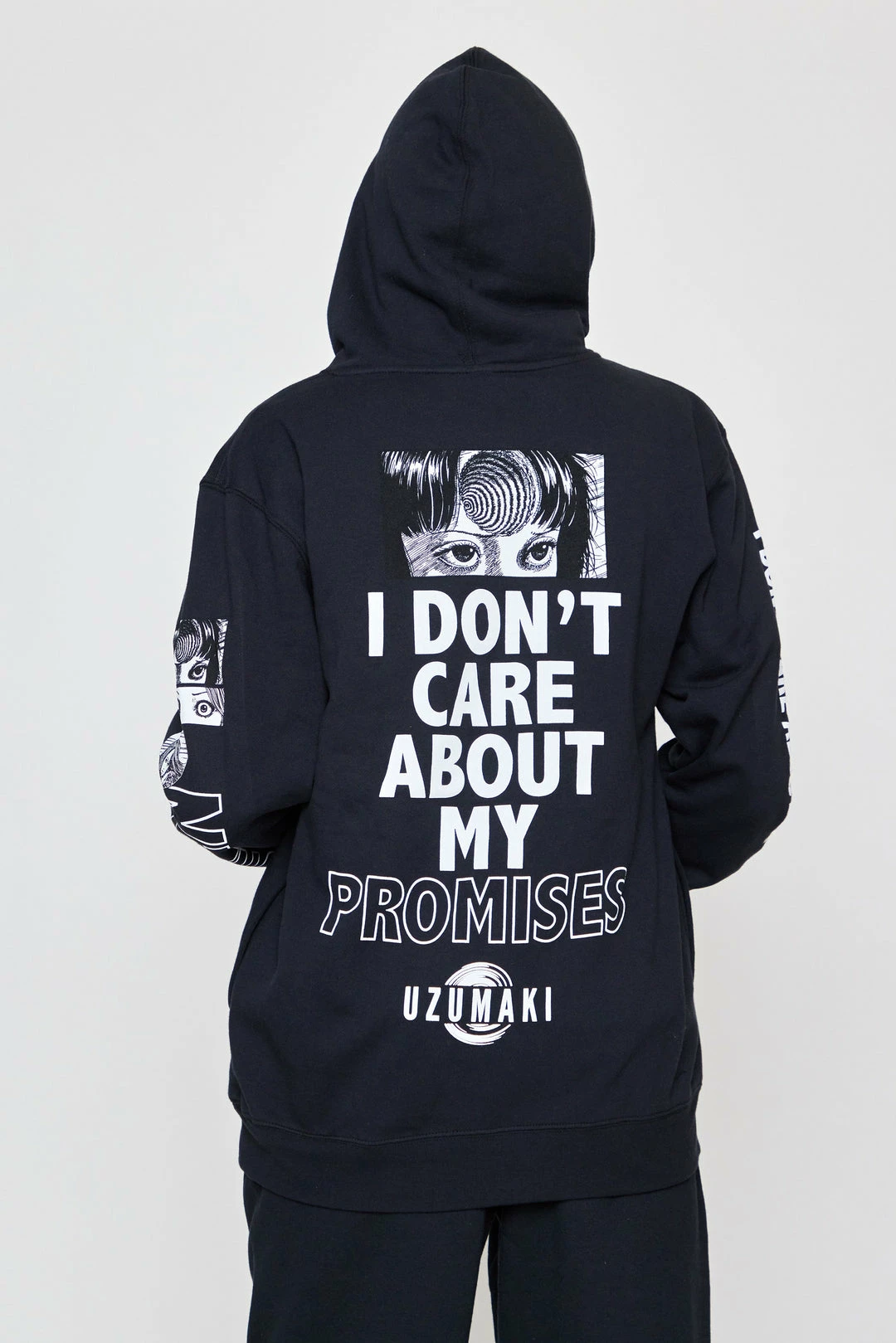 CASH Junji Ito I Don't Care Hoodie 7 CASH Junji Ito I Don't Care Hoodie