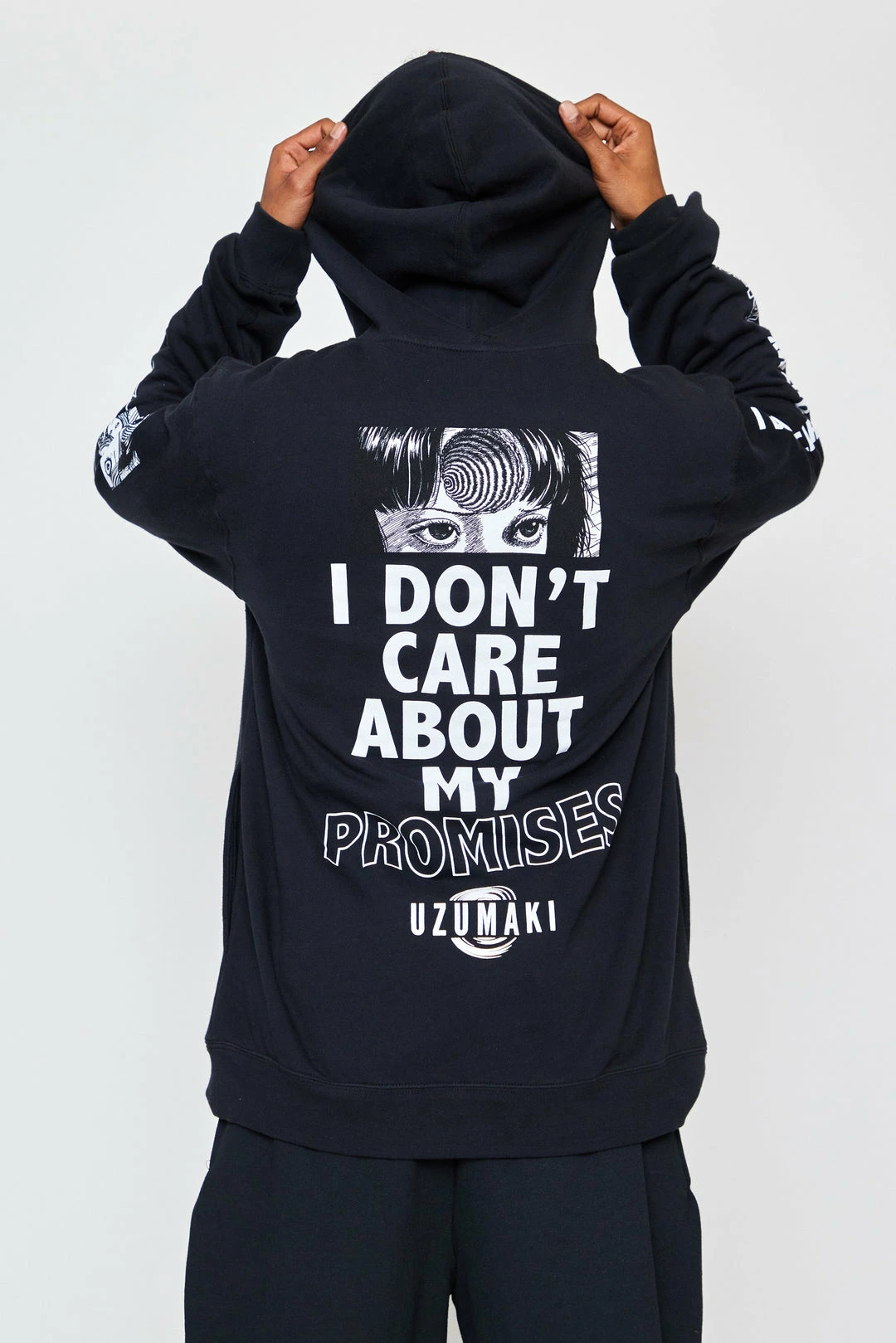 CASH Junji Ito I Don't Care Hoodie 11 CASH Junji Ito I Don't Care Hoodie