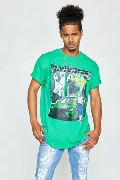 BROKEN PROMISES Guilt Drifting S/S Green Shirts