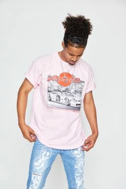 BROKEN PROMISES Shirts Racing Back To You S/S Pink
