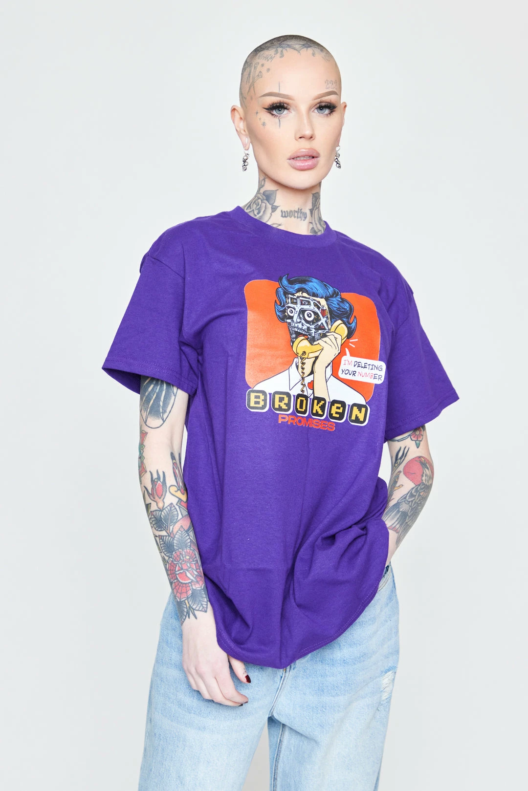 CASH I'm Numb Tee Grape Shirts 3 CASH I'm Numb Tee Grape Shirts