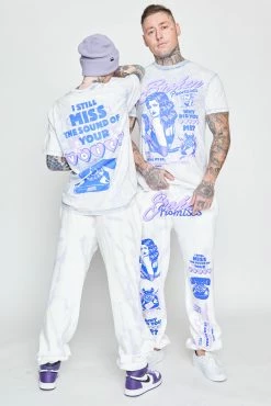 CASH Bottoms Sound Of Your Voice Tie Dye Sweats