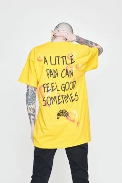 CASH Shirts Little Pain Tee Gold