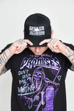 BROKEN PROMISES Headwear Crossbones Snapback
