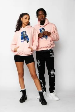 CASH Softly Dyed Hoodie Pink Hoodies 35 CASH Softly Dyed Hoodie Pink Hoodies