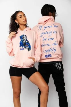 CASH Softly Dyed Hoodie Pink Hoodies 38 CASH Softly Dyed Hoodie Pink Hoodies