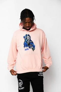 CASH Softly Dyed Hoodie Pink Hoodies 27 CASH Softly Dyed Hoodie Pink Hoodies