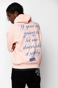 CASH Softly Dyed Hoodie Pink Hoodies