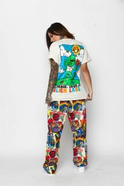 CASH Shirts BP X Alienlabs Peace And Love Tee Natural