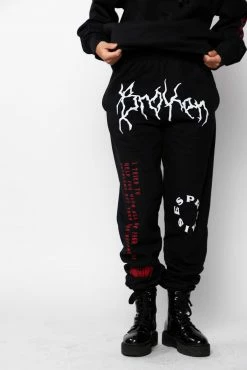 CASH Problems Sweatpant Black/Red