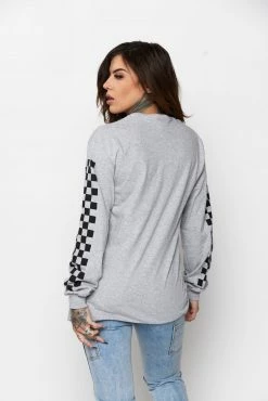 CASH Shirts Street Racers L/S Heather Grey
