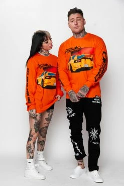 CASH 666 MPH L/S Orange Shirts