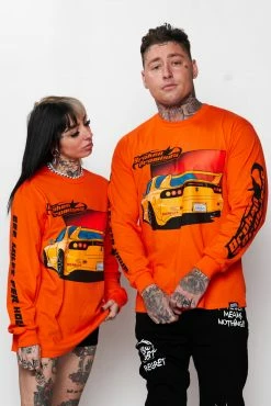 CASH 666 MPH L/S Orange Shirts