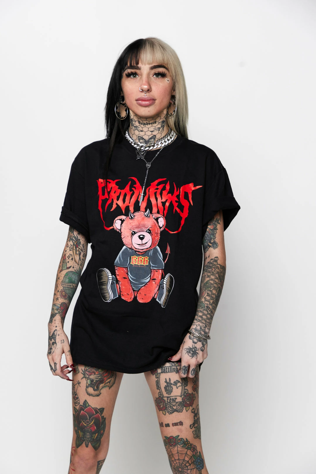 BROKEN PROMISES Shirts Damien S/S Tee Blk 5 BROKEN PROMISES Shirts Damien S/S Tee Blk