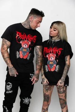 BROKEN PROMISES Shirts Damien S/S Tee Blk 33 BROKEN PROMISES Shirts Damien S/S Tee Blk