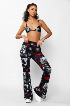 CASH Love & Pain Flare Pant Bottoms