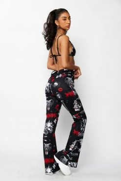 CASH Love & Pain Flare Pant Bottoms