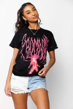 BROKEN PROMISES Brain Power Splatter SST Black