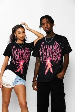 BROKEN PROMISES Brain Power Splatter SST Black