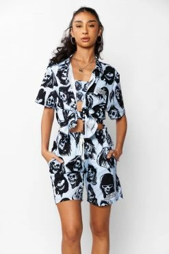 CASH Shirts Reaper Guide Button Up Shirt Blue 26 CASH Shirts Reaper Guide Button Up Shirt Blue